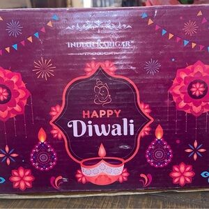 Indian Karigar, Happy Diwali Handcrafted Clay Lamps